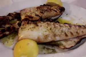 Καλαμάρι ψητό γεμιστό, η θάλασσα στο πιάτο μας! Καλαμάρι ψητό γεμιστό, η θάλασσα στο πιάτο μας!
